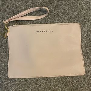 Weekender wristlet
